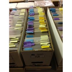 LONG BOX WITH ASSORTED COMICS