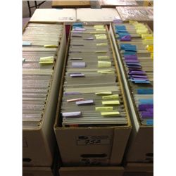 LONG BOX WITH ASSORTED COMICS