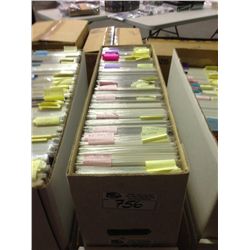 LONG BOX WITH ASSORTED COMICS