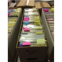 LONG BOX WITH ASSORTED COMICS