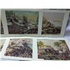 Image 3 : SET OF 7 CIVIL WAR BATTLE PRINTS -  COPYRIGHT 1886