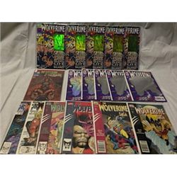 MIXED LOT OF WOLVERINE AND X-MEN COMICS