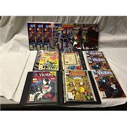 MIXED LOT OF SIGNED MARVEL COMICS -  DYNAMIC FORCES