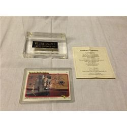 AUTOGRAPHED STAR TREK TRADING CARD #786/999