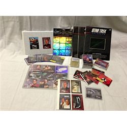 MIXED LOT OF SPECIAL STAR TREK STAMPS, TRADING