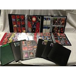 11 BINDERS OF STAR TREK TRADING CARD SETS