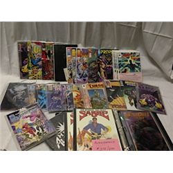 27 MIXED IMAGE, VALIANT, AND WILD STORM COMICS