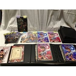 5 BINDERS OF SIGNED SPECIAL EDITION