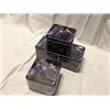 Image 1 : 4 TIN BOXES WITH MARVEL MASTERPIECES SERIES I SETS
