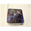 Image 2 : 4 TIN BOXES WITH MARVEL MASTERPIECES SERIES I SETS