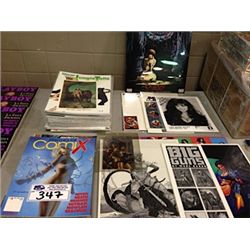 LARGE LOT OF PENTHOUSE COMIX MAGAZINE, PIN UP ART