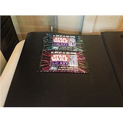 BINDER OF STAR WARS GALAXY SERIES II TRADING CARDS