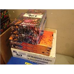 WILDC.A.T.S TRADING CARDS - 3 FACTORY CASES PLUS 8