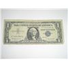 Image 1 : 1957 SERIES B SILVER CERTIFICATE $1 SERIAL # V73331883A *PLEASE LOOK AT PICTURE TO DETERMINE GRADE*