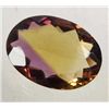 Image 1 : 2525 - 31.1 CT. PURPLE AND GOLD AMETRINE OVAL