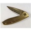 Image 1 : 2569 - SMITH & WESSON EXECUTIVE FRAMELOCK KNIFE - GOLD
