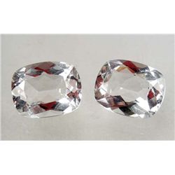 2522 - 36.8 CT. AAA PAIR OF QUARTZ CRYSTAL