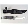 Image 1 : 2540 - FROST CUTLERY CHIPAWAY DEER SKINNER KNIFE W/ BLACK PAKKAWOD HANDLE