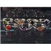 Image 1 : 329 - LOT OF 7 NEW SILVER COLOR RINGS W/ STONES