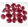 Image 1 : 661 - LOT OF 194.3 NATURAL RUBY GEMSTONES