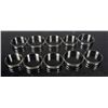 Image 1 : 1173 - LOT OF 10 SILVER RINGS - MARKED 925