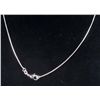 Image 1 : 1320 - SILVER 1MM SNAKE NECKLACE - MARKED 925