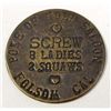 Image 1 : 1500 - FOLSOM, CALIFORNIA CAT HOUSE BROTHEL TOKEN