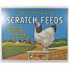 Image 1 : 745 - SCRATCH FEEDS METAL SIGN - 12.5" X 16"