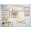 Image 2 : 1429 - SET OF 7 VICTORIAN ADVERTISING TRADE CARDS