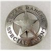 Image 1 : 1460 - TEXAS RANGERS SPECIAL AGENT LAW BADGE