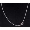 Image 1 : 1377 - SILVER 1MM SNAKE NECKLACE - MARKED 925