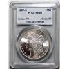 Image 1 : 1887-S MORGAN DOLLAR PCGS MS-64