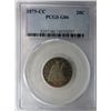 Image 1 : 1875-CC TWENTY CENT PCGS G-VG 6