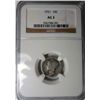 Image 1 : 1921 MERCURY DIME NGC AG 3