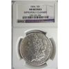 Image 1 : 1894 MORGAN DOLLAR NGC AU, CLEANED, BARGAIN ITS AN AU58, FULL BREAST FEATHERS!