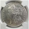 Image 2 : 1894 MORGAN DOLLAR NGC AU, CLEANED, BARGAIN ITS AN AU58, FULL BREAST FEATHERS!