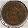 Image 2 : 1855 LARGE ONE CENT PIECE XF - AU 45