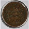 Image 2 : 1855 LARGE ONE CENT PIECE VF 30