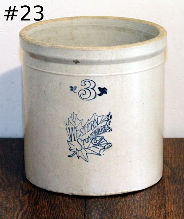 3 Western Stoneware Co Crock