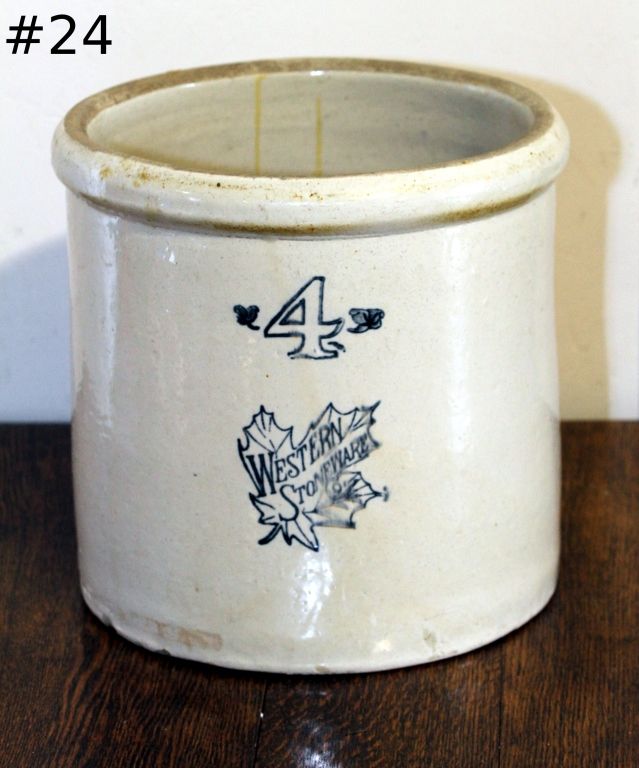 4 Western Stoneware Co Crock