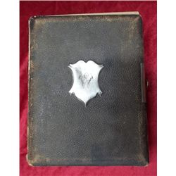 Antique Photo Album w/ Photos Some Tin Type