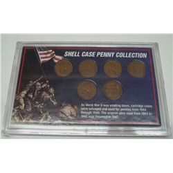 WWII Lincoln Shell Case  Penny  Collection