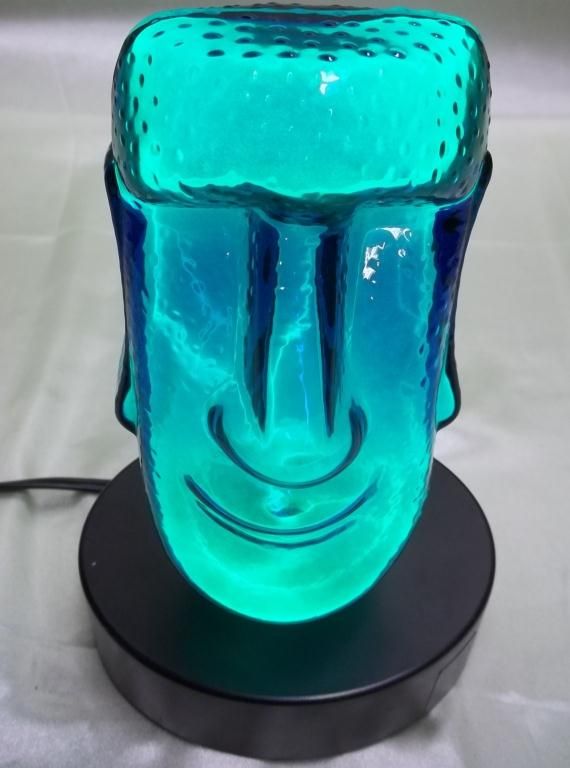 Moai Head Plasma Lamp By LumiSource