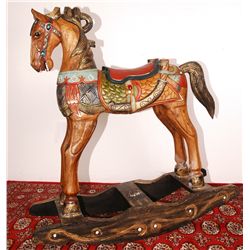 Carousel Rocking Horse 43"Tall