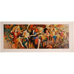 Isaac Maimon signed serigraph