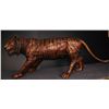 Image 1 : Life Size Tiger Bronze 91" in Length