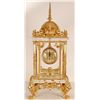 Image 1 : Glass and Gold Leaf Clock 30"Tall