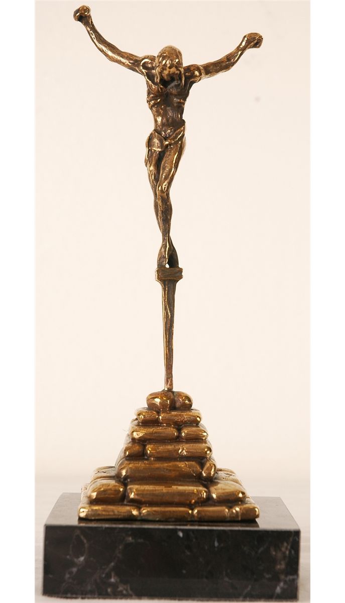 Salvador Dali "Le Christ de St. Jean de la Croix" Signed Sculpture