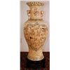 Image 1 : Hand Carved Bone Vase 40" Tall