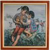 Image 1 : Kee Fung Ng, Signed Color Canvas Transfer